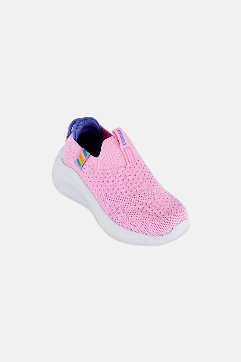 Mudd Toddlers Girl Slip On Outdoor Shoes, Pink - Image 1
